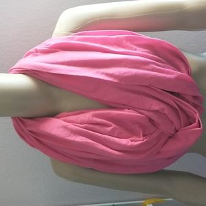 Pink Infinity Scarf